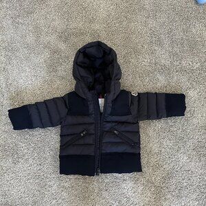 Moncler Navy Blue Kids Puffer Jacket